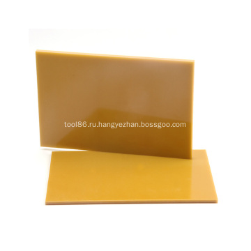 Эпоксидная смоля ламинирующая стеклопластиковая доска желтая